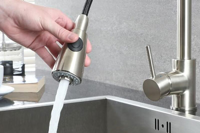 Pull out taps