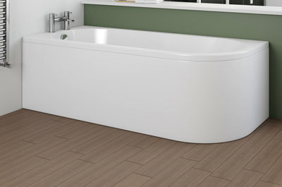 J Shaped Baths