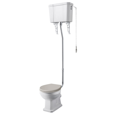 Richmond High Level Wc And Flush Pipe