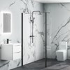 ARLEY Ralus 6 Black Wetroom Profile Pack