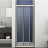 Arley Ralus 6 1000mm Brushed Brass Bifold Door
