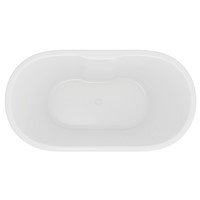 Synergy San Marlo 1655mm Matt White Double Ended Bath