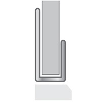 Arley White Wall Start/End Cap U