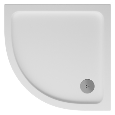 Hydro45 900mm White Anti Slip Quad Shower Tray