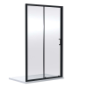 Arley Ralus 6 1600mm Black Sliding Door