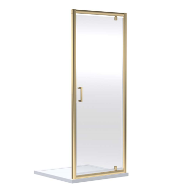 Arley Ralus 6 800mm Brushed Brass Pivot Door