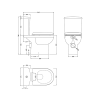 Arley Original Bog In A Box Close Coupled WC Pan Suite