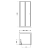 Arley Ralus 6 900mm Bifold Door