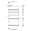 nuie Elgin Heated Towel Rail