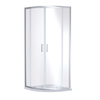 Arley Ralus 6 900mm Quadrant Sliding Door Enclosure