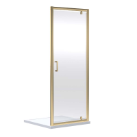 Arley Ralus 6 900mm Brushed Brass Pivot Door